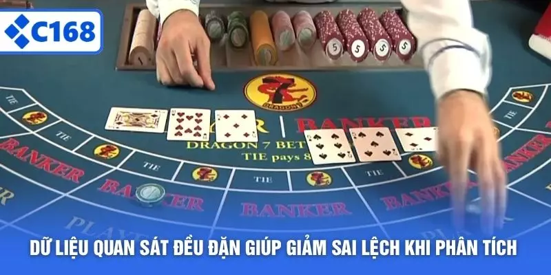 Dữ liệu quan sát đều đặn giúp giảm sai lệch khi phân tích